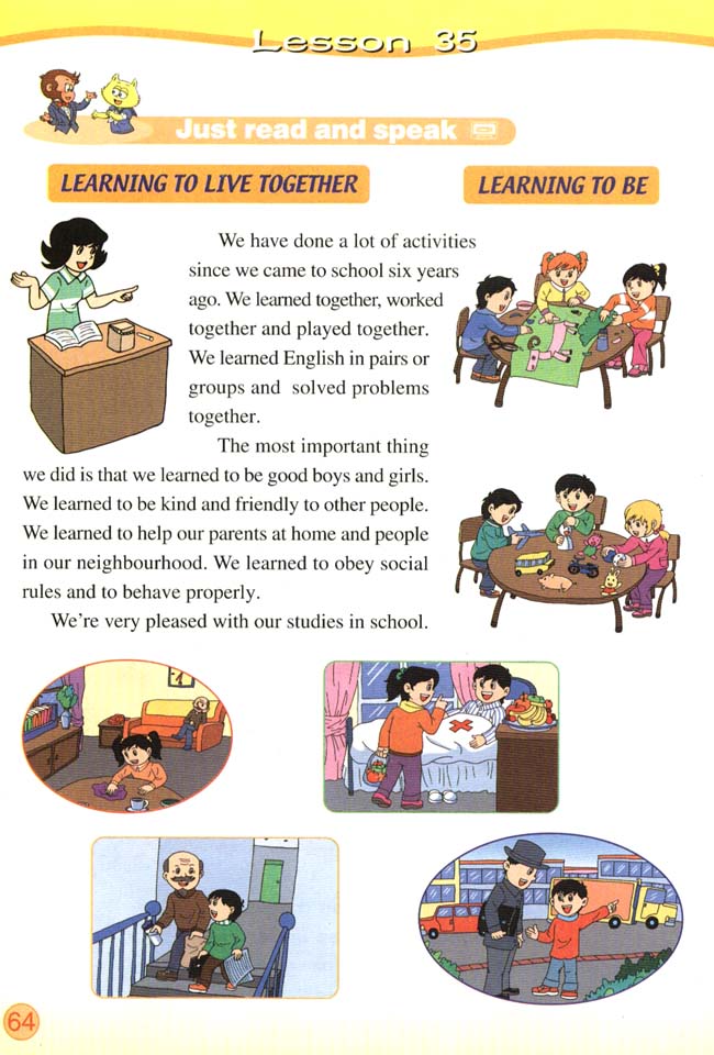 Unit 6 How do you learn?(第64页)