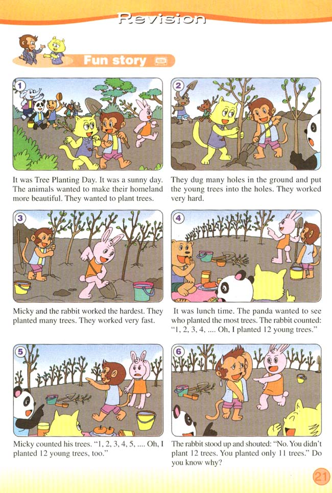 Unit 2 Let&#39;s talk about the past．(第21页)