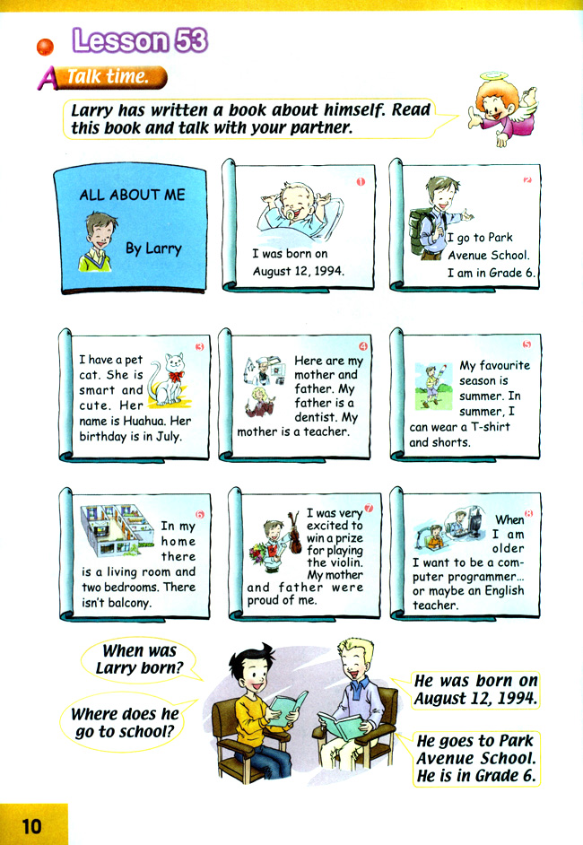 Unit 9 My Story(第10页)