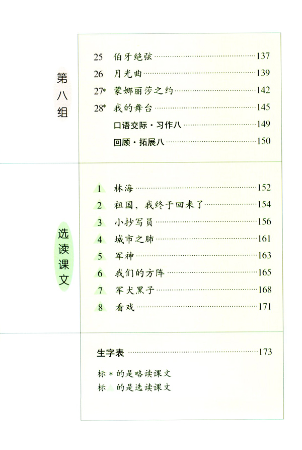 封面/前言/目录