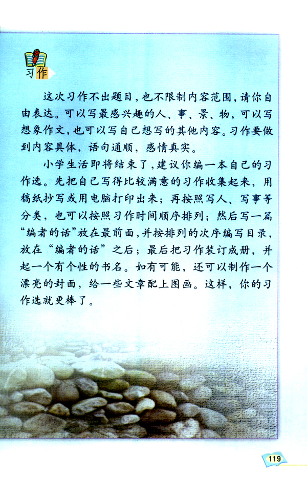 口语交际・习作五(第119页)