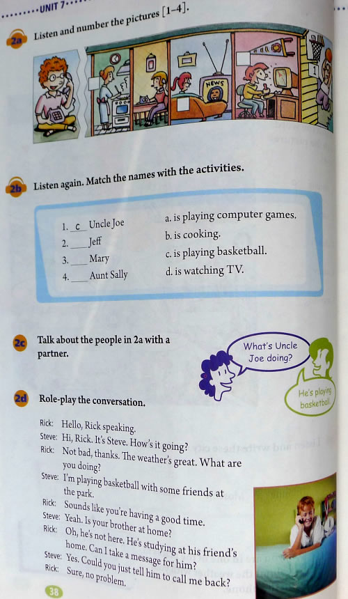 7 It’s raining!(第38页)