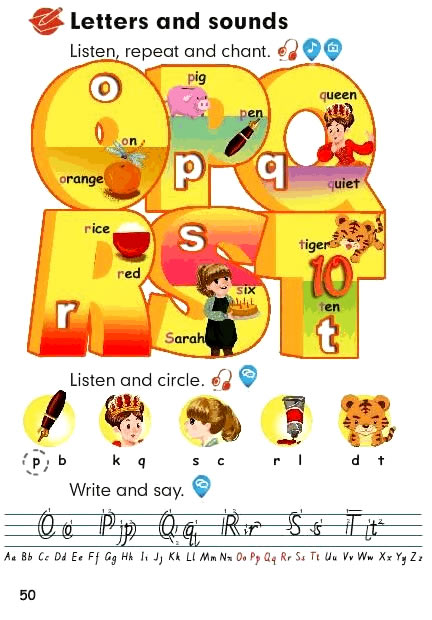 Unit 5 Let&#39;s eat !(第50页)