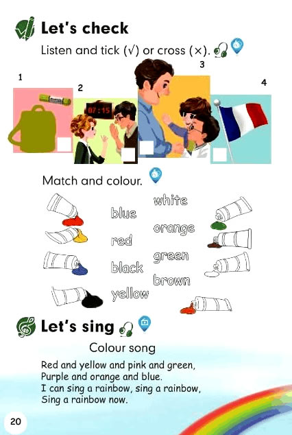 Unit 2 Colours!(第20页)