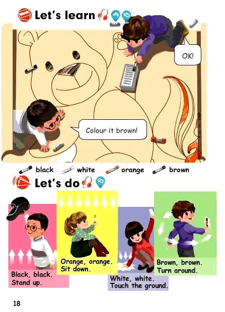 Unit 2 Colours!(第18页)