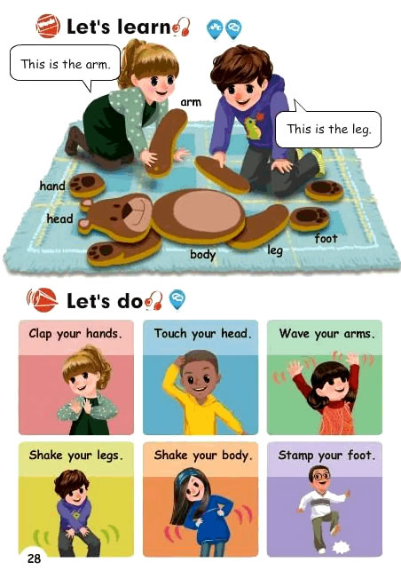 Unit 3 Look at me!(第28页)