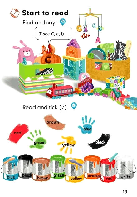 Unit 2 Colours!(第19页)