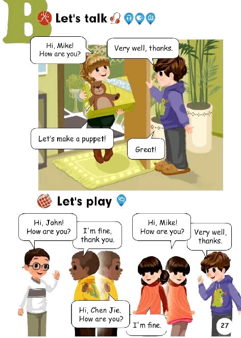 Unit 3 Look at me!(第27页)