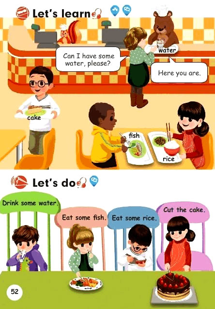 Unit 5 Let&#39;s eat !(第52页)