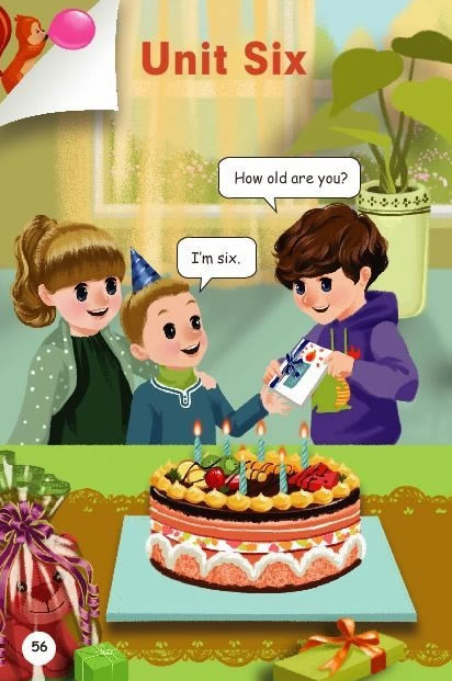 Unit 6 Happy birthday!(第56页)