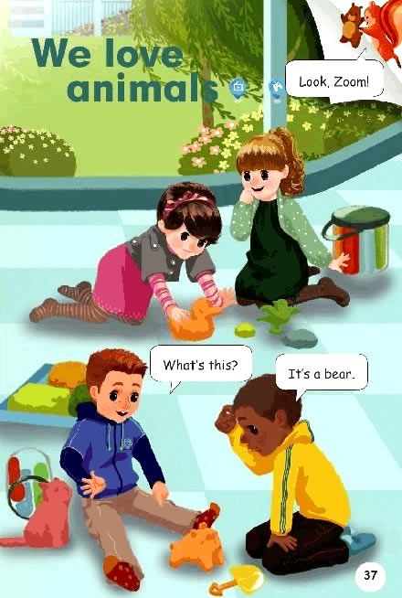 Unit 4 We love animals(第37页)