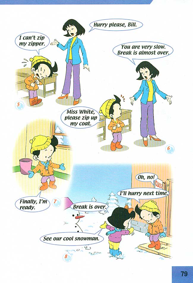 新起点小学三年级英语上册lesson47