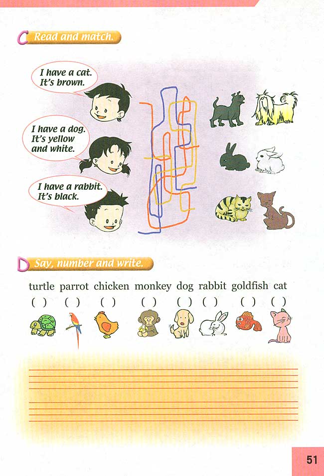 新起点小学三年级英语上册lesson30