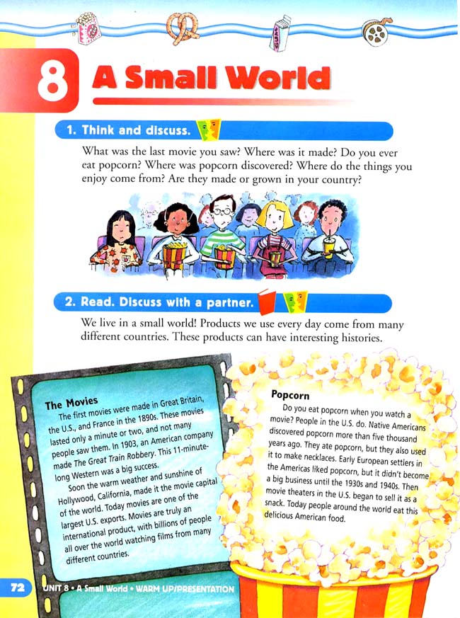 新派英语小学三年级上册教师教学用书Unit8ASmallWorld