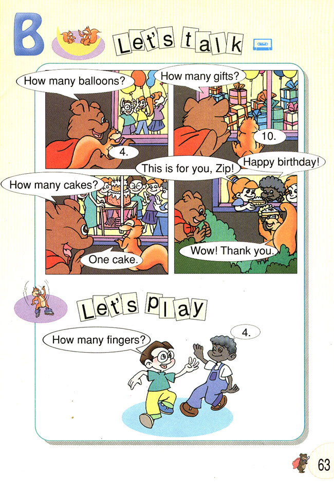 人教版三年级上册英语――Unit 6 Happy Birthday