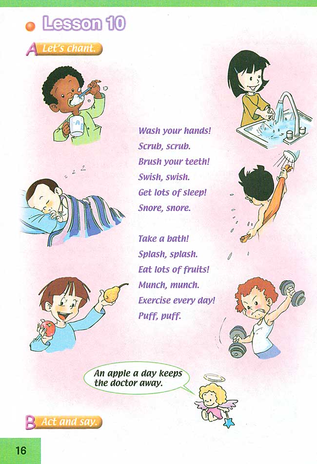 新起点小学三年级英语上册lesson10