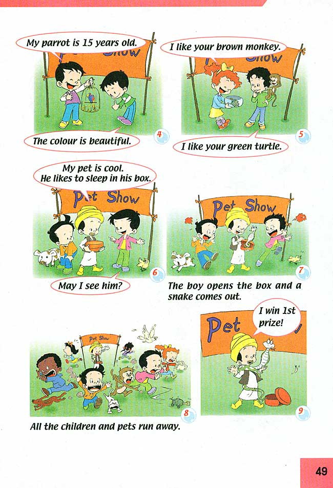 新起点小学三年级英语上册lesson29