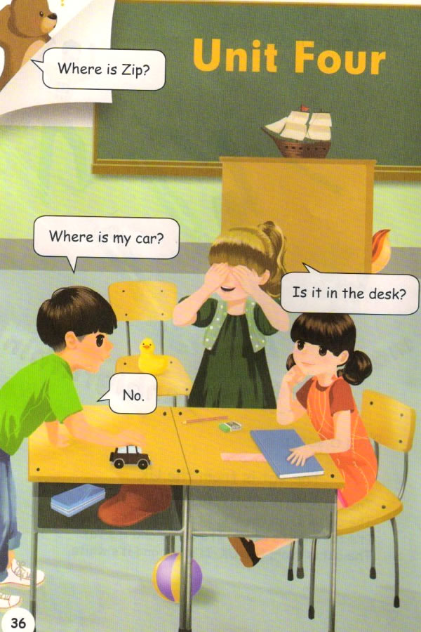 Unit 4 Where is my car?(第36页)