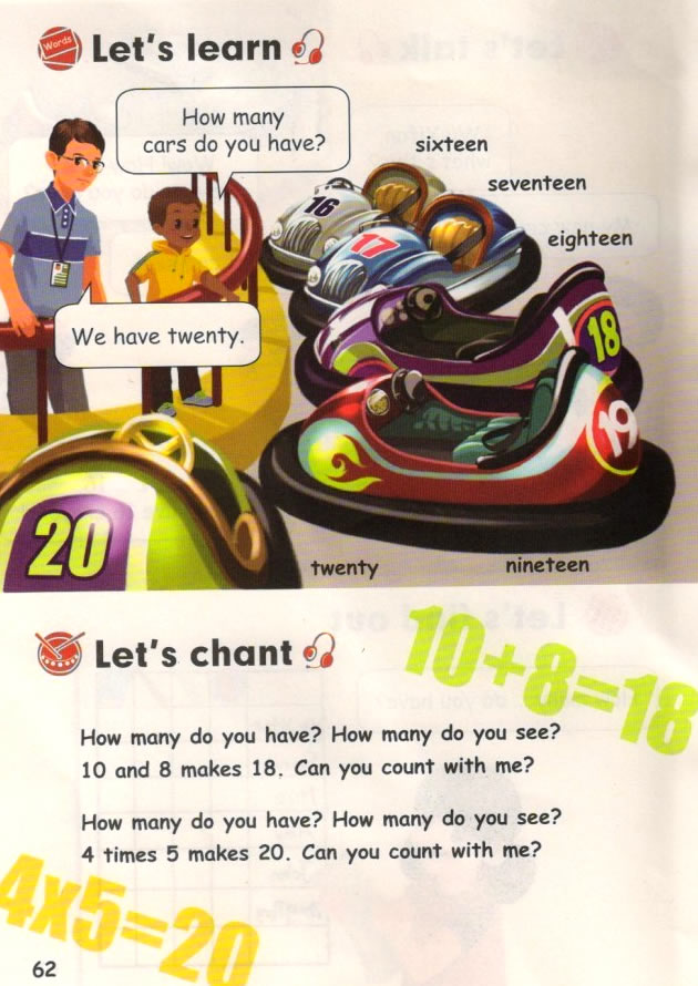 Unit 6 How many?(第62页)