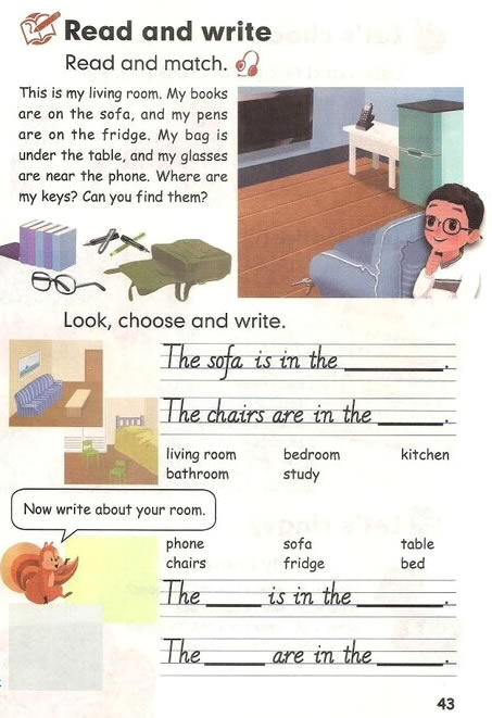 Unit 4 My home(第43页)