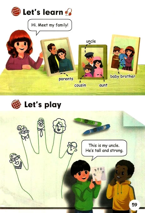 Unit 6 Meet my family!(第59页)