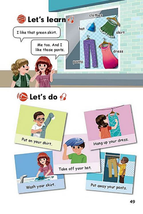 Unit 5 My clothes(第51页)