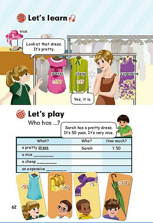 Unit 6 Shopping(第62页)