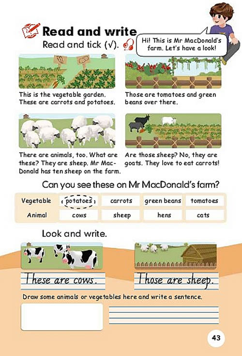 Unit 4 At the farm(第43页)