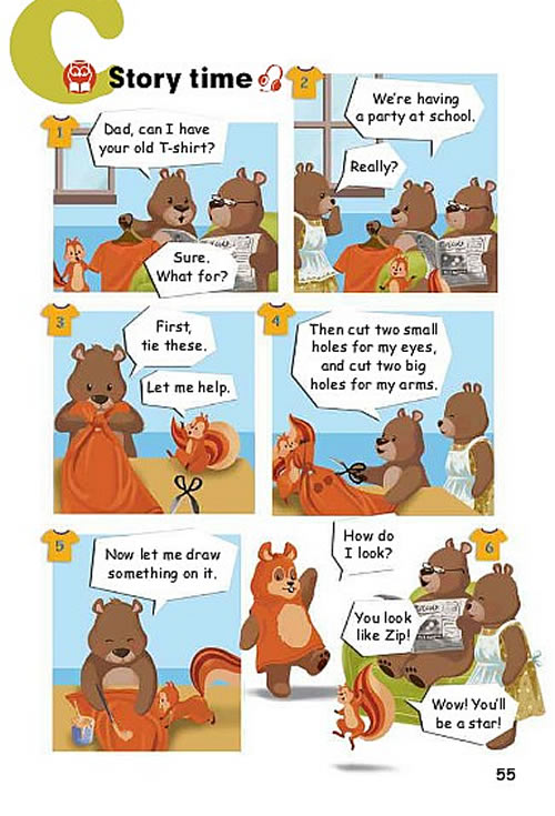 Unit 5 My clothes(第55页)