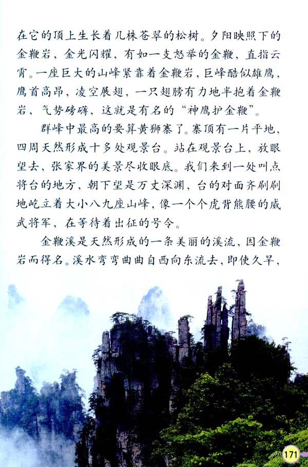 5 迷人的张家界(第171页)