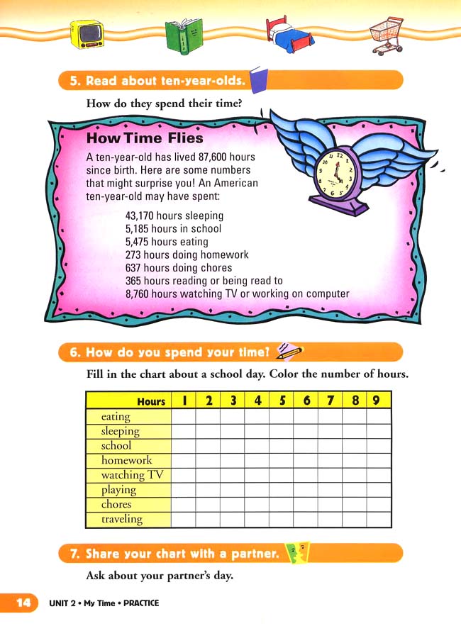 Unit 2 My Time(第14页)