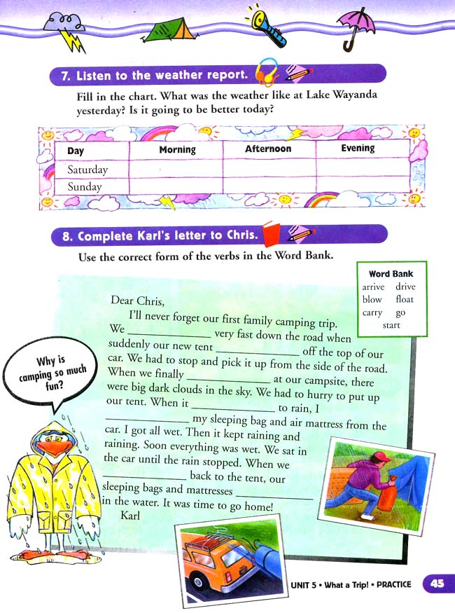 Unit 5 What a Trip!(第45页)