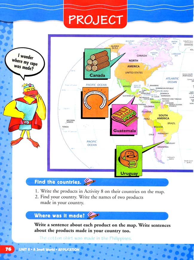 Unit 8 A Small World(第76页)