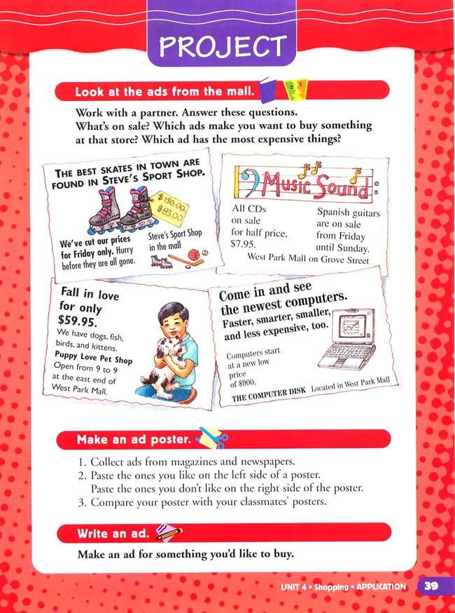 Unit 4 Shopping(第39页)