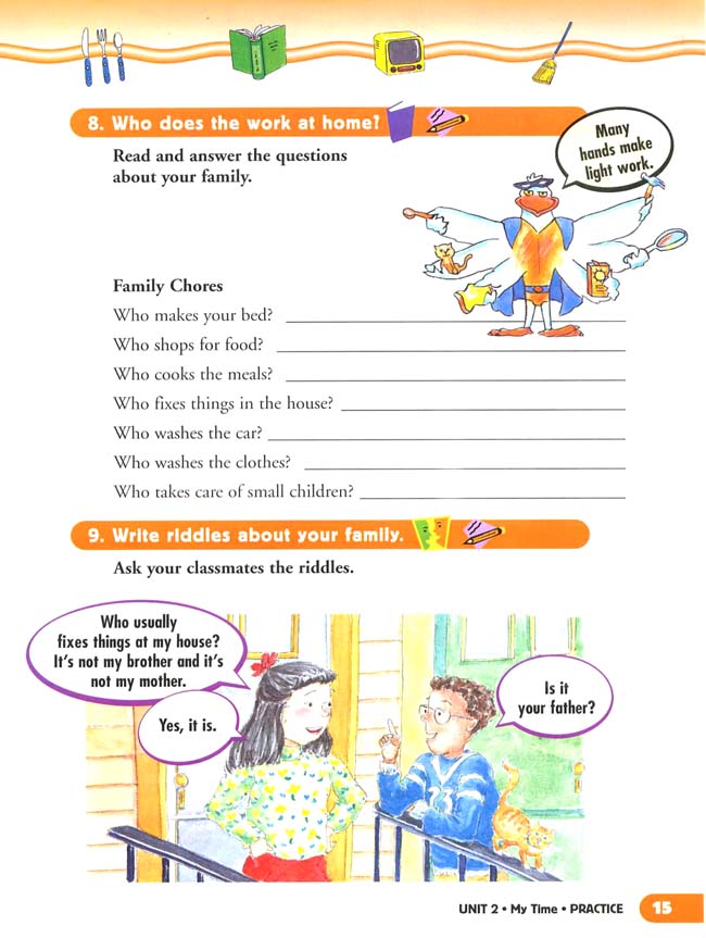 Unit 2 My Time(第15页)