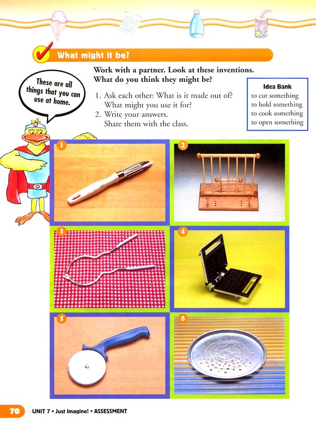 Unit 7 Just Imagine!(第70页)