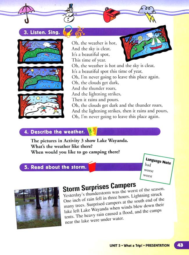 Unit 5 What a Trip!(第43页)