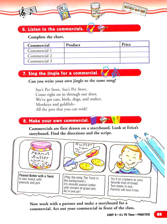 Unit 8 A Small World(第85页)