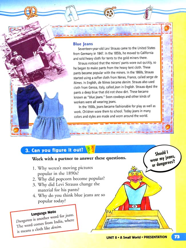 Unit 8 A Small World(第73页)