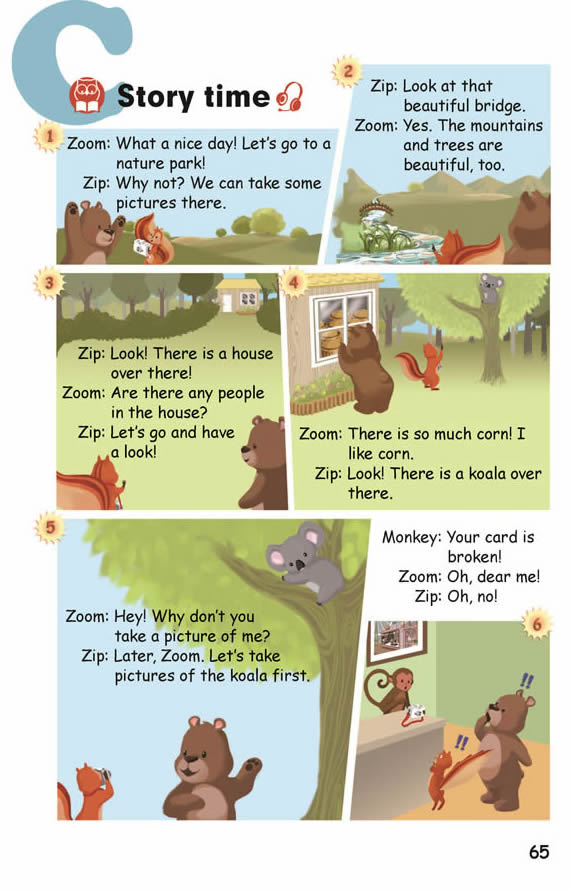 Unit 6 In a nature park(第65页)