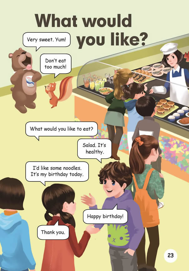 Unit 3 What would you like?(第23页)