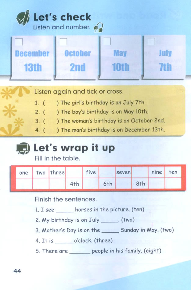 Unit 4 When is Easter(第39页)