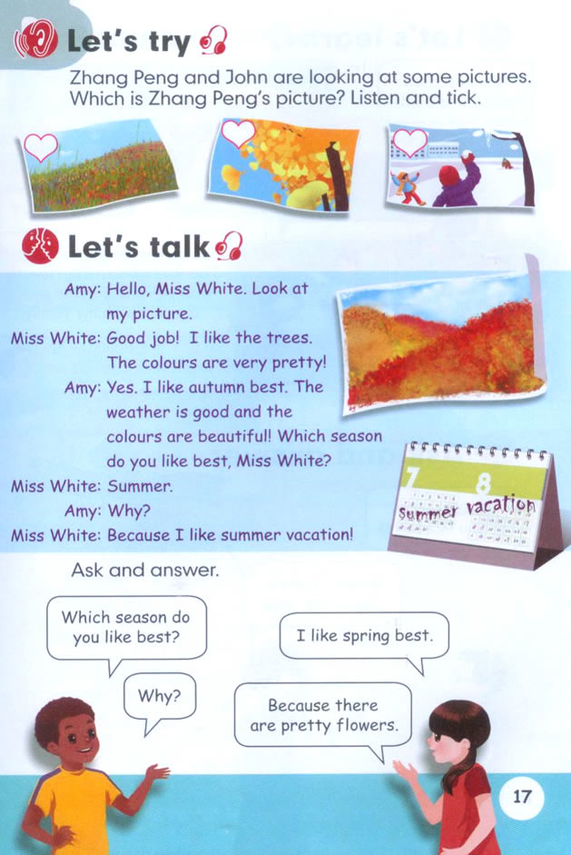 Unit 2 My favourite season(第12页)