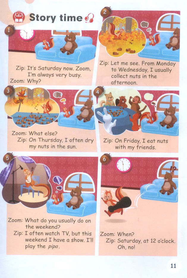 Unit 1 My day?(第6页)