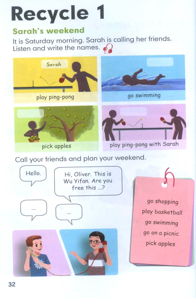 Unit 3 My school calendar(第27页)