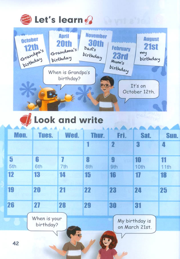 Unit 4 When is Easter(第37页)