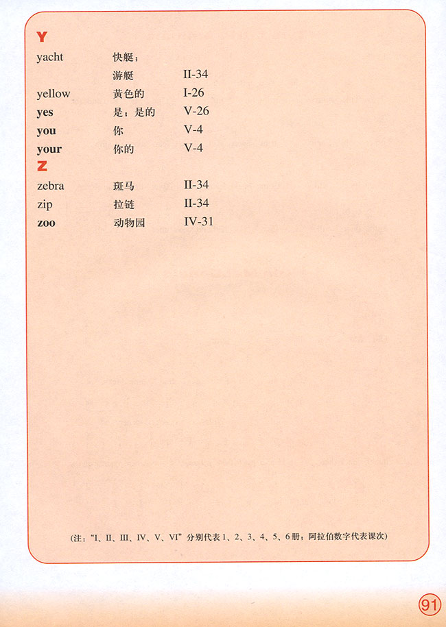 Vocabulary(第91页)