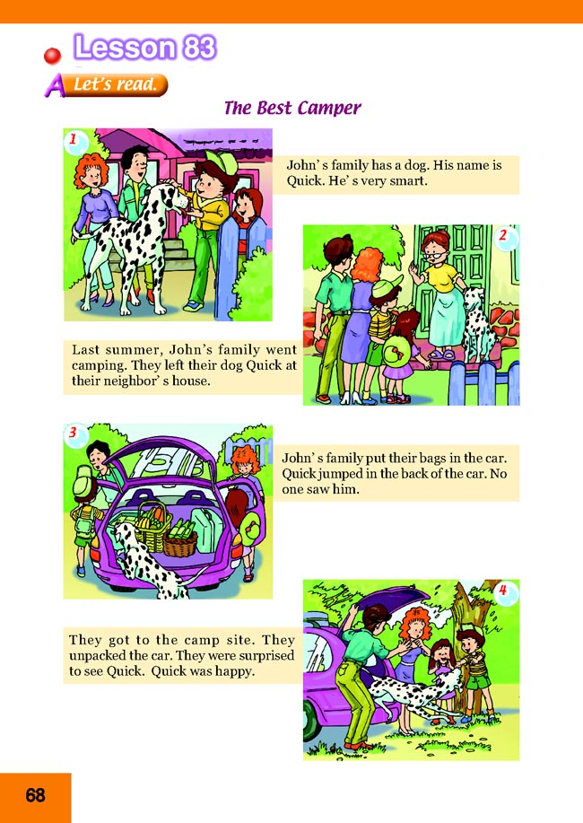 Unit 14 A Great Trip(第68页)