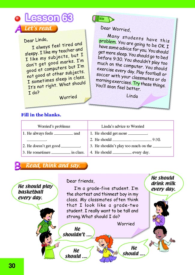 Unit 11 Keeping Fit(第30页)