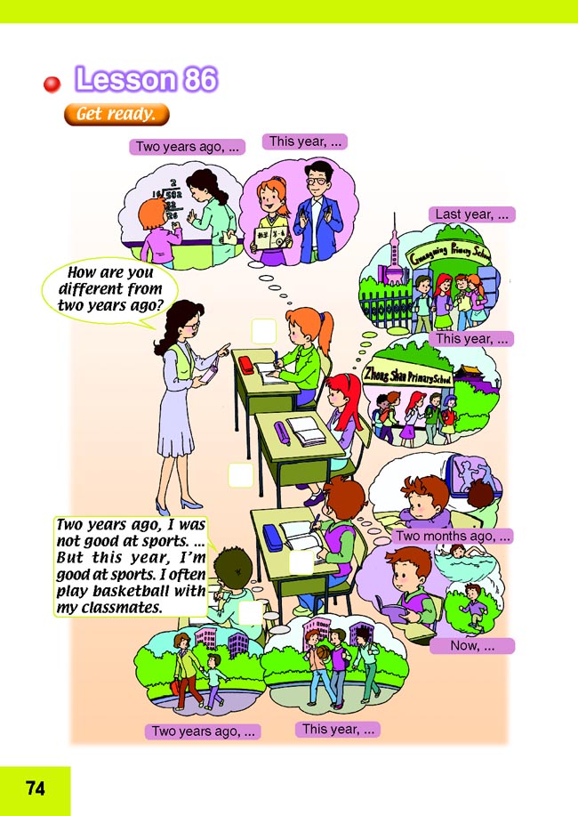 Unit 15 Growing Up(第74页)